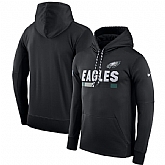 Men's Philadelphia Eagles Nike Team Name Performance Pullover Hoodie Black,baseball caps,new era cap wholesale,wholesale hats